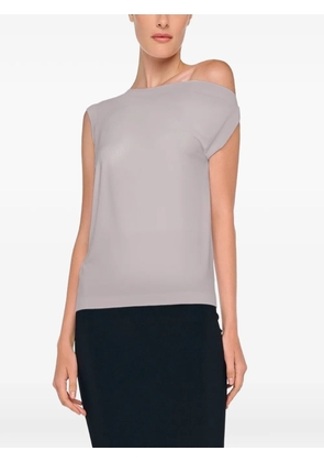 Norma Kamali drop shoulder top - Grey