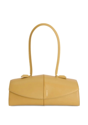Jil Sander Linea leather shoulder bag - Yellow