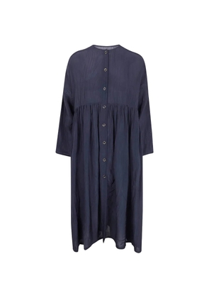 Uma Wang button day dress - Blue