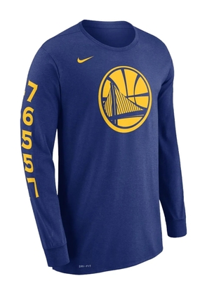 Nike x NBA Golden State Warriors long-sleeve T-shirt - Blue