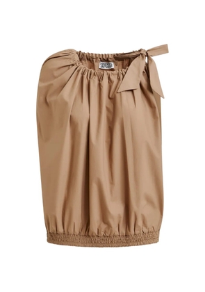 Essentiel Antwerp tie-detail blouse - Neutrals