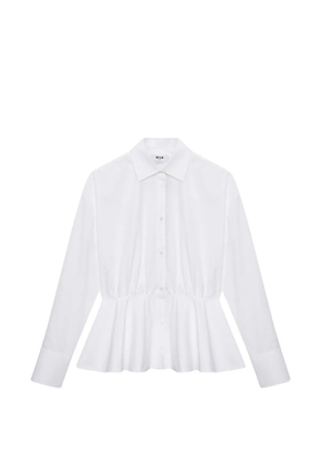 MSGM peplum shirt - White
