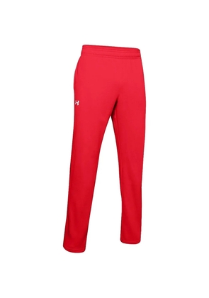 Under Armour logo-detail track pants - Red