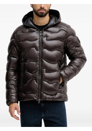 Save The Duck hooded padded jacket - Brown