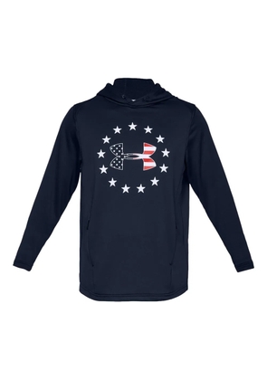Under Armour logo graphic hoodie - Blue