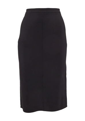 Elisabetta Franchi straight midi skirt - Black