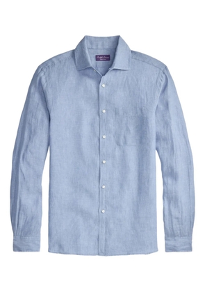 Ralph Lauren Purple Label long-sleeve pocket shirt - Blue