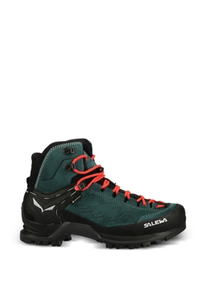 Salewa MTN Trainer Mid GTX geometric-pattern trainers - Green