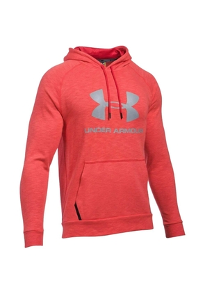 Under Armour logo-detail hoodie - Red