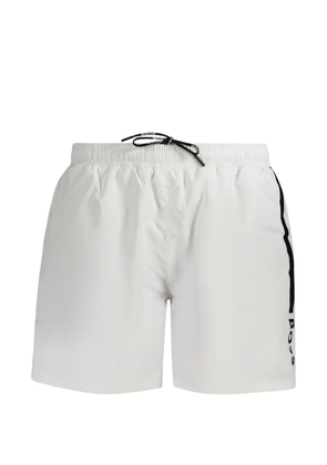 BOSS dolphin swim shorts - White