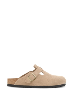 Birkenstock Boston suede mules - Neutrals