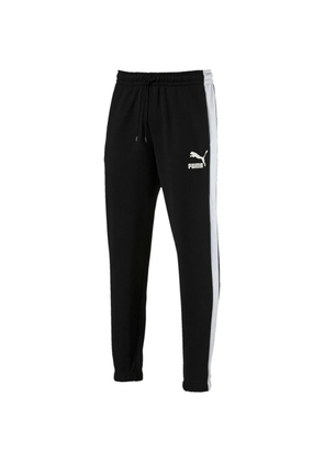 PUMA side-stripe track pants - Black
