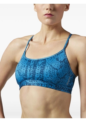 Reebok cable studio sports bras - Blue