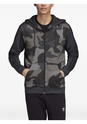 adidas camouflage full-zip hoodie - Grey