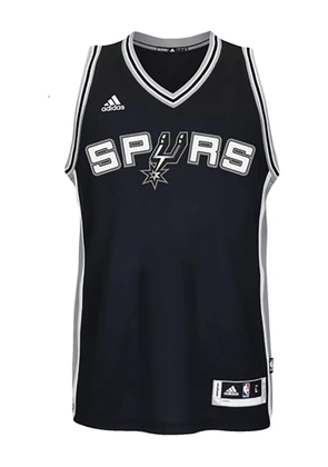 adidas V-neck swingman jersey tank - Black