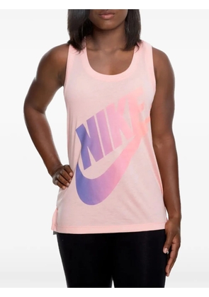 Nike logo-detail tank top - Pink