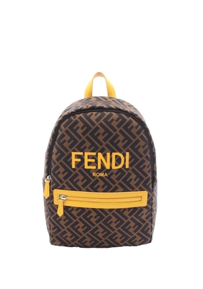 Fendi Pre-Owned 2010-2026 Nylon Zucca backpack - Brown