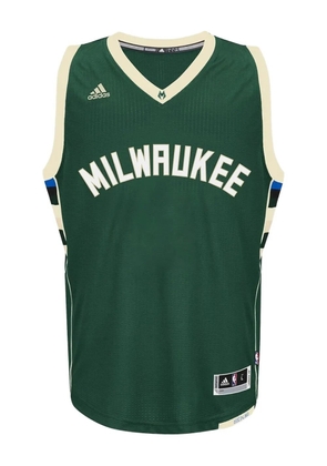 adidas v-neck swingman T-shirt - Green