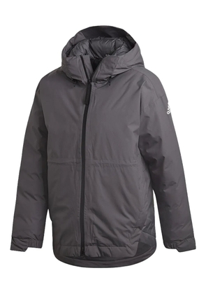 adidas RAIN.RDY hooded stripe jacket - Grey