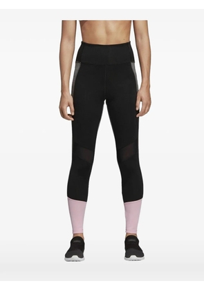 adidas colour-block leggings - Black
