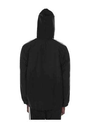 adidas Essentials 3-Stripes windbreaker jacket - Black