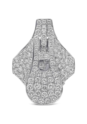 Yoko London 18K white gold Zyyp diamond ring - Silver