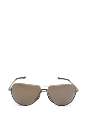 Nike Outrider pilot-frame sunglasses - Silver