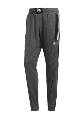 adidas stripe detail track pants - Grey