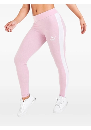 PUMA side-stripe leggings - Pink