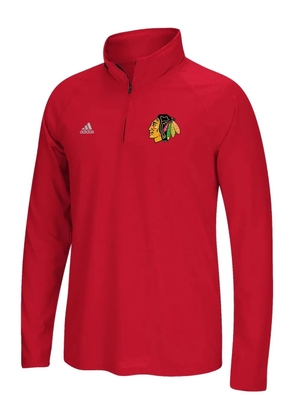 adidas quarter-zip sweatshirt - Red