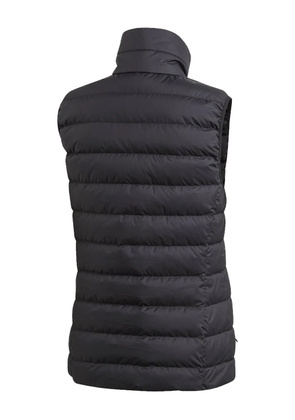 adidas logo-print padded gilet - Black