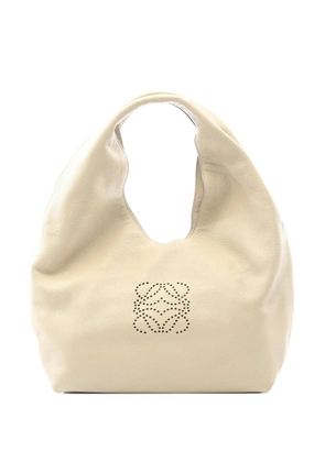 Loewe Pre-Owned 2010-2026 Small Leather Dunas hobo bag - Brown