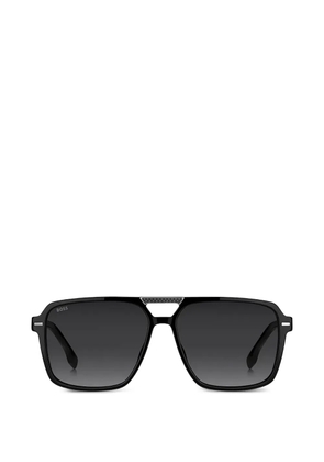 BOSS logo-detail sunglasses - Black