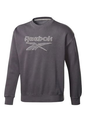 Reebok embroidered-logo sweatshirt - Black