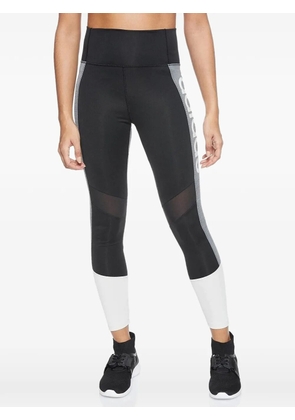 adidas colourblock high-rise leggings - Black