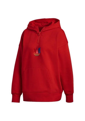 adidas Adicolor trefoil hoodie - Red