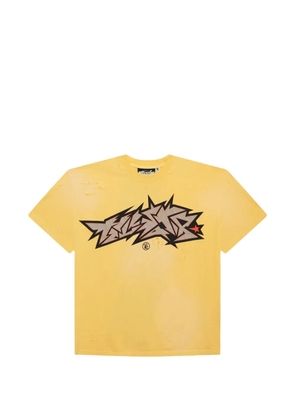 HELLSTAR printed T-shirt - Yellow