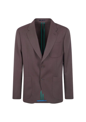 Paul Smith patch-pocket blazer - Brown