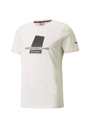PUMA x Porsche logo-print T-shirt - Neutrals
