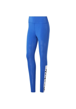 Reebok logo-print legging - Blue
