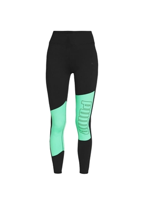 PUMA logo-print leggings - Black