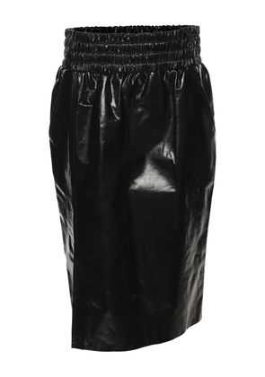 Tom Ford Pre-Owned leather skirt - Black
