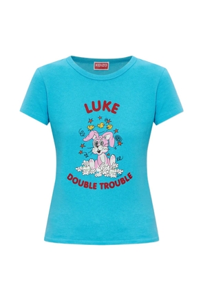 Kenzo graphic r-shirt - Blue