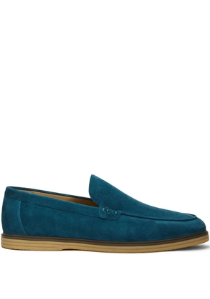 12 STOREEZ suede loafers - Blue