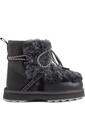 EMU AUSTRALIA Blurred teddy-texture boots - Grey