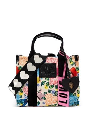 Kurt Geiger London small Southbank floral-print tote bag - Neutrals