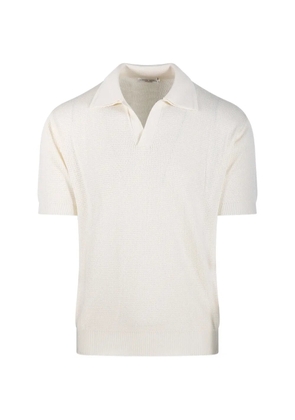 Roberto Collina polo-collar T-shirt - Neutrals