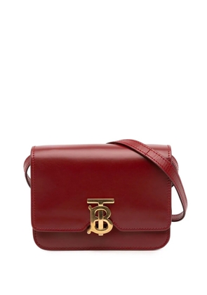 Burberry Pre-Owned 2018-2023 Mini Leather TB crossbody bag - Red