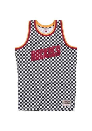 Mitchell & Ness x NBA Houston Rockets checked jersey - Black