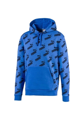 PUMA Amplified logo-print hoodie - Blue
